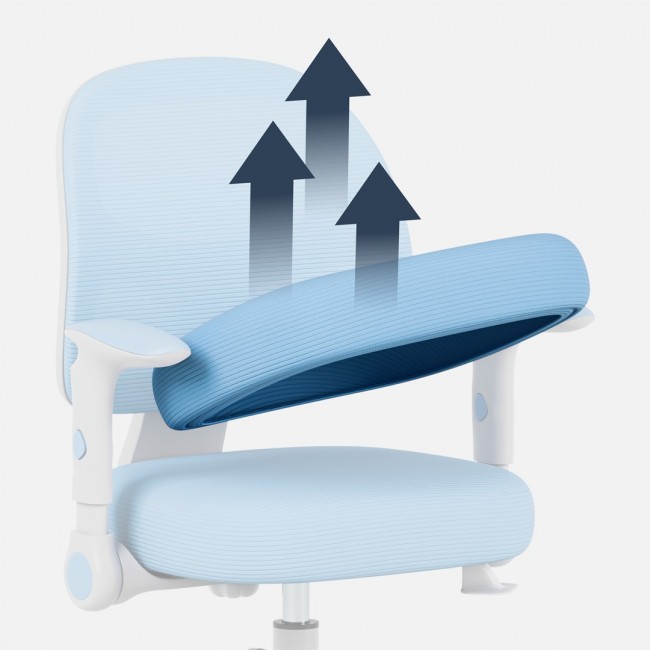 Junior 5.0 Blue swivel chair