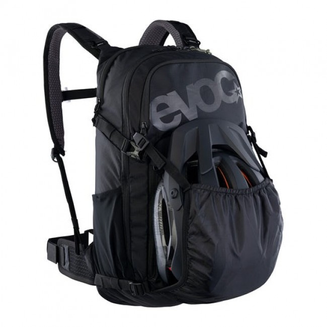 EVOC Stage backpack Cycling backpack Black Nylon, Polyrattan