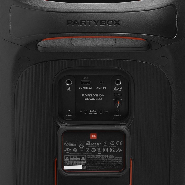 JBL PartyBox STAGE 320 Party speaker Black 240 W JBL PartyBox STAGE 320 Party speaker Black 240 W