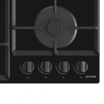 Gorenje GTW641EB hob Black Built-in 60 cm Gas 4 zone(s)