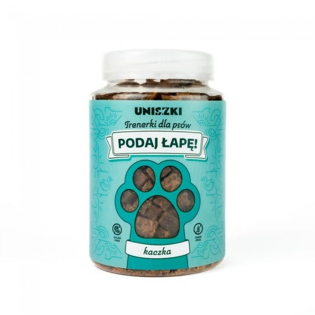 UNISZKI Podaj apę Duck - dog treat - 150g UNISZKI Podaj apę Duck - dog treat - 150g