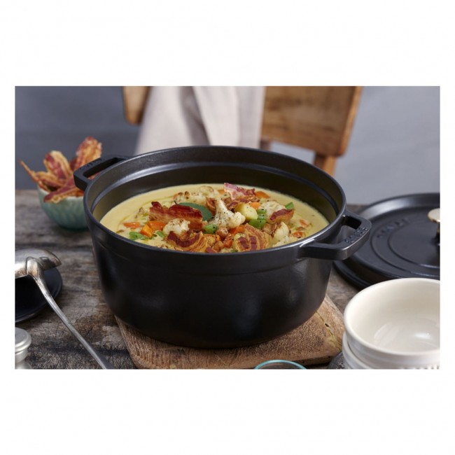 ZWILLING STAUB LA COCOTTE 5.25 L Round Cast iron Casserole baking dish