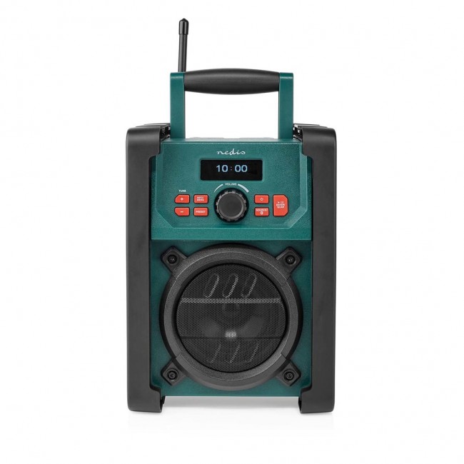 Nedis RDDB3100GN radio Portable Analog & digital Black, Green