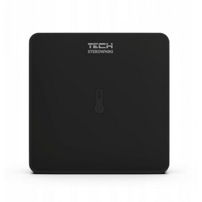 Wireless room sensor black C-8R
