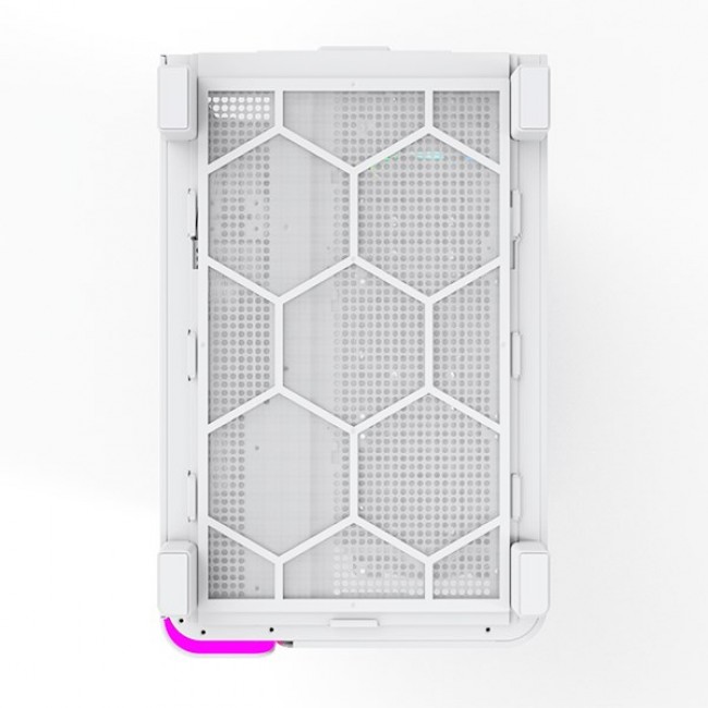 Montech KING 95 PRO Midi-Tower, Tempered Glass, ARGB - white