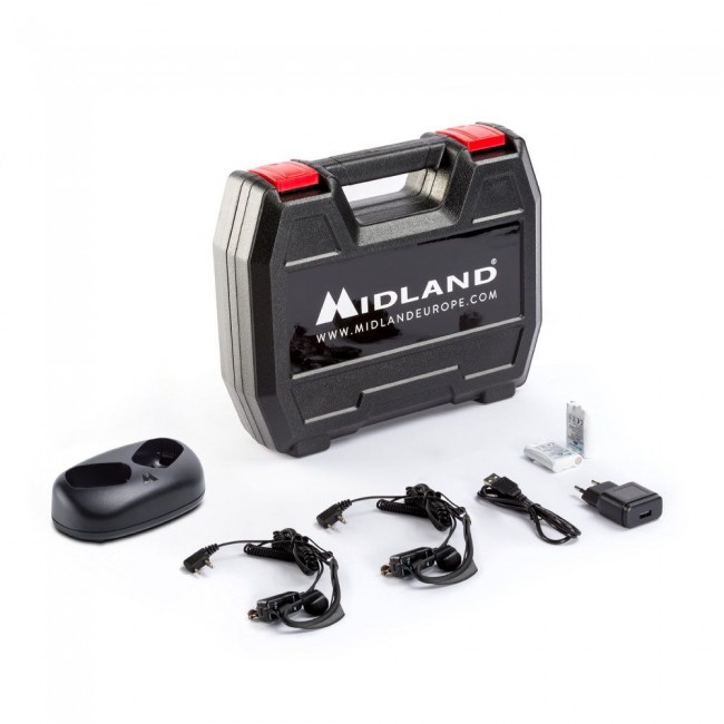 Midland XT50 Adventure two-way radio 24 channels 446.00625 - 446.09375 MHz Black, Grey