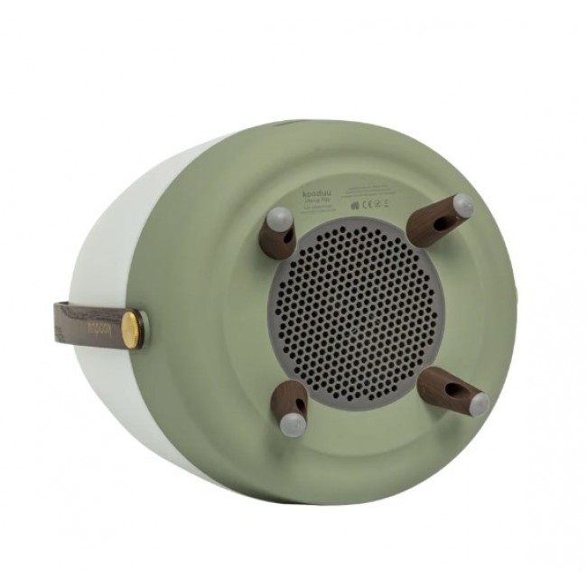 Kooduu Lite-up Play 2.0 Mono portable speaker Green, White, Wood 10 W Kooduu Lite-up Play 2.0 Mono portable speaker Green, White, Wood 10 W