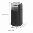 Esperanza EKC001K Coffee grinder Black 160 W