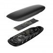 ASUS COBBLE Black (ESD-A1A/BLK) SSD enclosure M.2