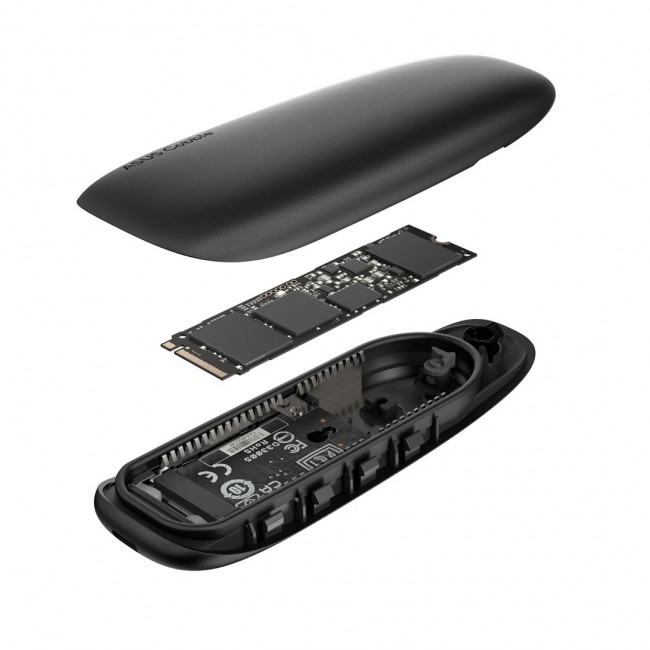 ASUS COBBLE Black (ESD-A1A/BLK) SSD enclosure M.2