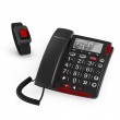 amplicomms BigTel 50 Alarm Plus Analog telephone Caller ID Dark Grey