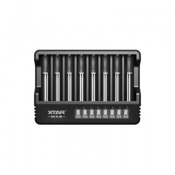 Battery charger Li-ion 3,6V / 3,7V / 1,5V and 1,2V Ni-MH XTAR MX8