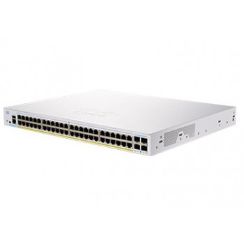 Cisco CBS350-48FP-4X-EU network switch Managed L2/L3 Gigabit Ethernet (10/100/1000) Silver