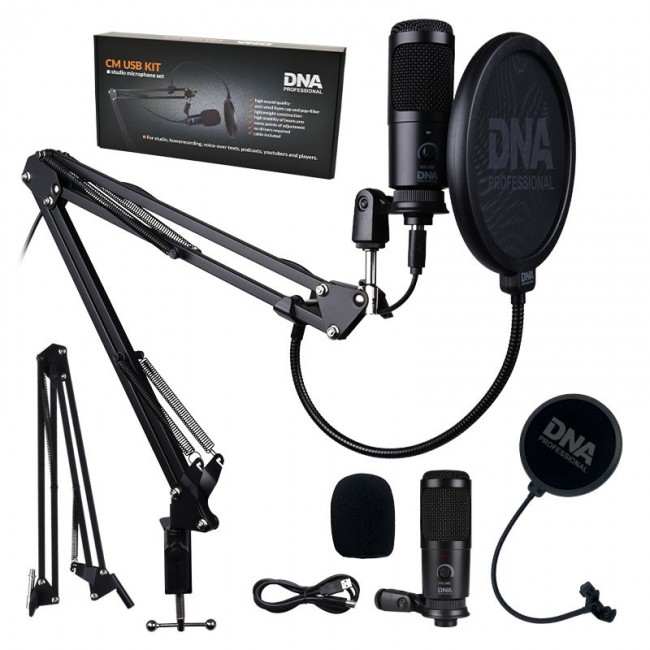 DNA CM USB KIT USB Condenser Microphone Kit DNA CM USB KIT USB Condenser Microphone Kit