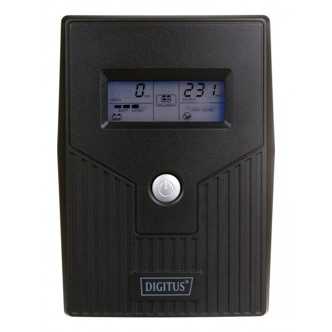 Digitus DN-170064-LCD uninterruptible power supply (UPS) Line-Interactive 0.8 kVA 480 W 2 AC outlet(s) Digitus DN-170064-LCD uninterruptible power supply (UPS) Line-Interactive 0.8 kVA 480 W 2 AC outlet(s)