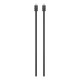 Apple MC9C4ZM/A Thunderbolt cable 1 m 120 Gbit/s Black