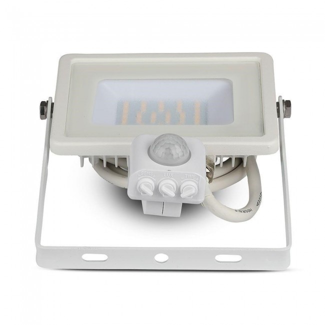 LED projector V-TAC VT-30-S-W 30W SAMSUNG CHIP Motion sensor 6400K 2400lm (SKU 459) White