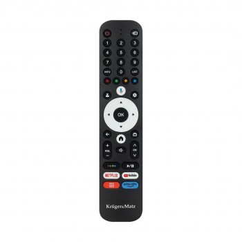 Kruger&Matz Google TV remote control with numeric buttons