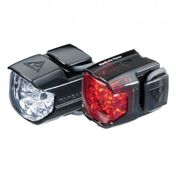 Topeak TMS067 bicycle light Rear lighting + Front lighting (set) LED