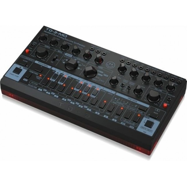Behringer TD-3-MO-BK Syntezator analogowy linii basowych Behringer TD-3-MO-BK Syntezator analogowy linii basowych