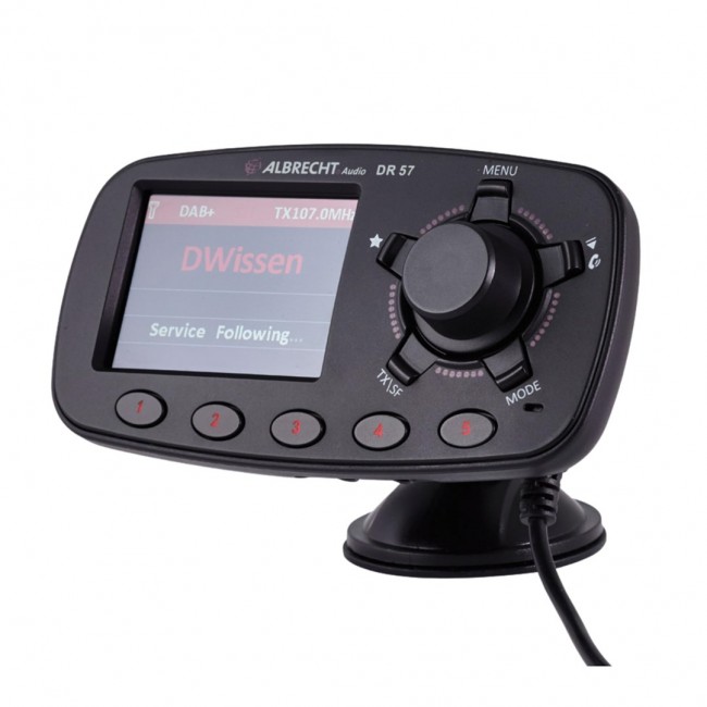 Albrecht DR 57 87.6 - 107.9 MHz Bluetooth Black Albrecht DR 57 87.6 - 107.9 MHz Bluetooth Black