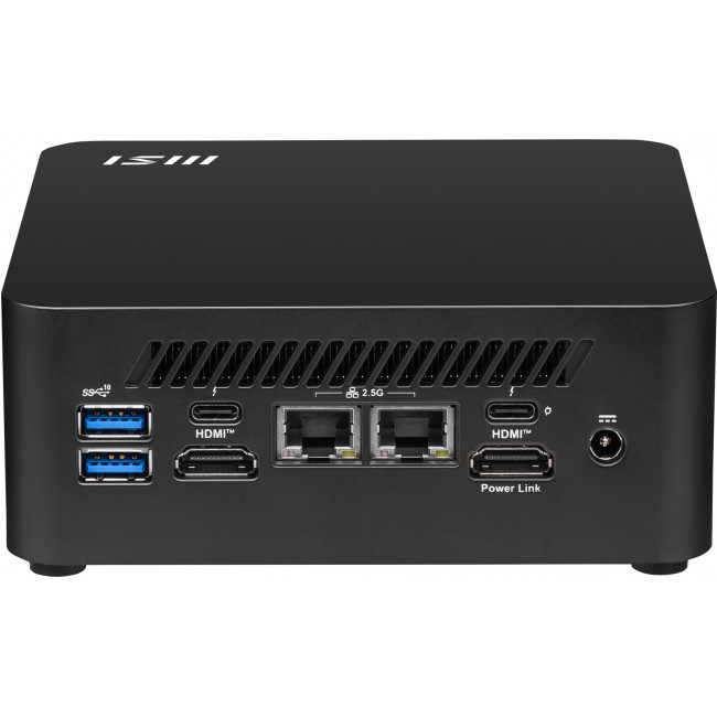 MSI Cubi NUC 1M-002EU Intel Core 5 120U 8 GB DDR5-SDRAM 512 GB SSD Windows 11 Pro Mini PC Black MSI Cubi NUC 1M-002EU Intel Core 5 120U 8 GB DDR5-SDRAM 512 GB SSD Windows 11 Pro Mini PC Black