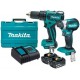 MAKITA 18V 2x3.0Ah DLX2142S COMBO Kit MAKITA 18V 2x3.0Ah DLX2142S COMBO Kit