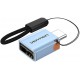 Vention USB 3.1 OTG adapter USB-C to USB-A lanyard