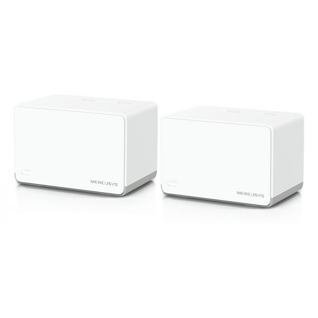 Mercusys HALO H70X (2-PACK) Dual-band (2.4 GHz / 5 GHz) Wi-Fi 6 (802.11ax) White 3 Internal