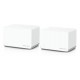 Mercusys HALO H70X (2-PACK) Dual-band (2.4 GHz / 5 GHz) Wi-Fi 6 (802.11ax) White 3 Internal