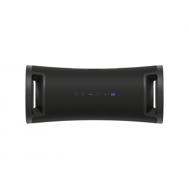 Sony ULT FIELD 7 - Wireless Bluetooth Portable Speaker with ULT POWER SOUND, Ultimate Deep BASS, X Balanced Speaker, 30 HR Battery, IP67, Waterproof, LED Lighting, Mic, Guitar Input - Black