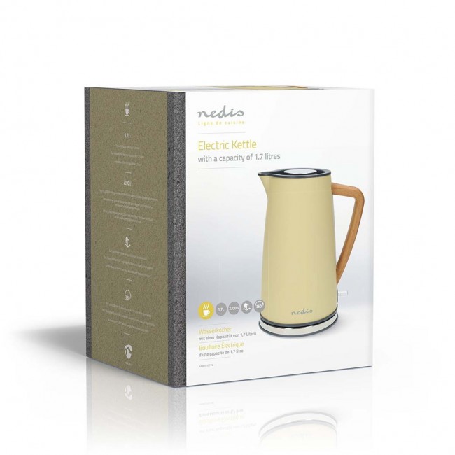 Electric kettle Nedis KAWK510EYW 1.7L Yellow