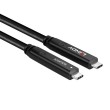 Lindy 10m USB 3.2 Gen 1 and DP 1.4 Type C Hybrid Cable