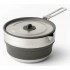Sea To Summit Detour Pot 1.8 L Grey, Stainless steel