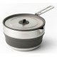 Sea To Summit Detour Pot 1.8 L Grey, Stainless steel