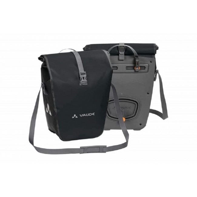 VAUDE Aqua Back Saddle Bicycle bag 48 L Fabric, Polyurethane Black