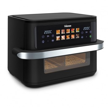 Tristar Double 10 L Stand-alone 2800 W Hot air fryer Black, Stainless steel