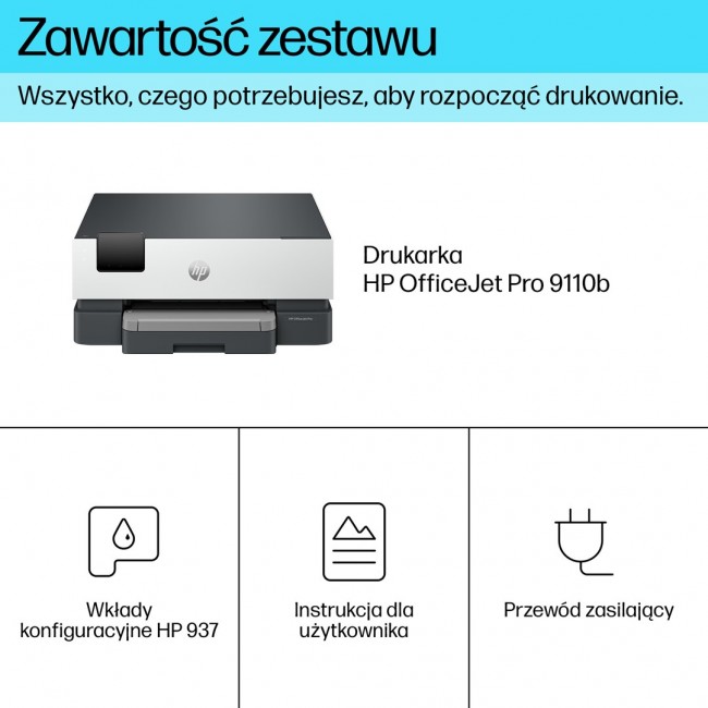 HP OfficeJet Pro 9110b Wireless Color Printer, Two-sided printing