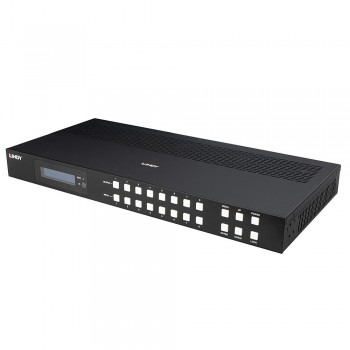 Lindy 38435 matrix switcher AV matrix switcher Built-in display