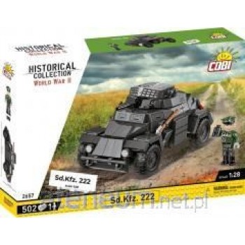 COBI HC WWII SD. KFZ.222 502kl 2657