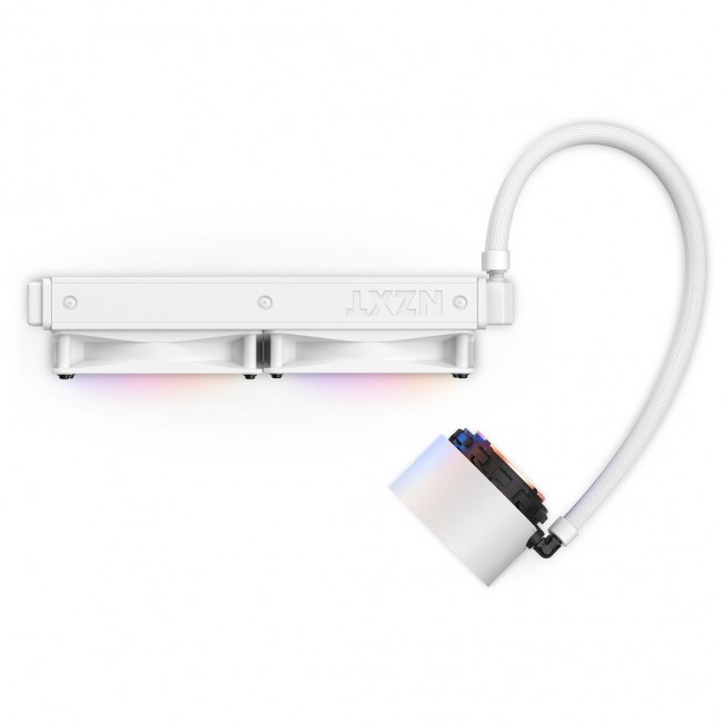 NZXT Kraken Elite 240 RGB Processor All-in-one liquid cooler 12 cm White 1 pc(s) NZXT Kraken Elite 240 RGB Processor All-in-one liquid cooler 12 cm White 1 pc(s)