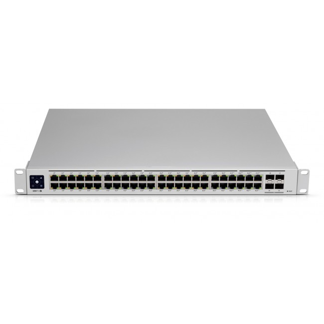 Ubiquiti UniFi Pro 48-Port PoE Managed L2/L3 Gigabit Ethernet (10/100/1000) Power over Ethernet (PoE) 1U Silver