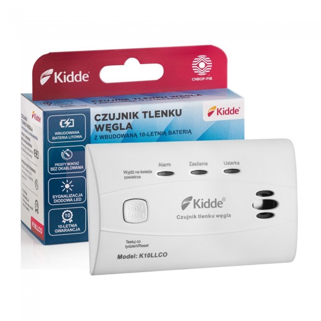 carbon monoxide and carbon monoxide detector K10LLCO Kidde carbon monoxide and carbon monoxide detector K10LLCO Kidde