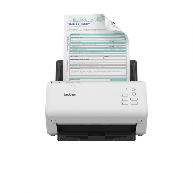 Brother ADS-4300N scanner ADF scanner 600 x 600 DPI A4 Black, White Brother ADS-4300N scanner ADF scanner 600 x 600 DPI A4 Black, White