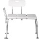Bath bench with backrest ACTIONMED Bath bench with backrest ACTIONMED