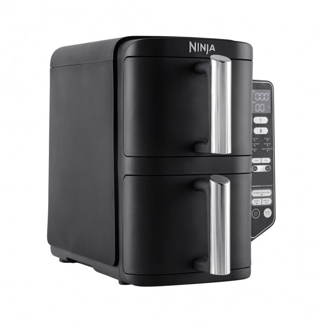 Ninja SL300EU fryer Double 7.6 L Stand-alone 2470 W Low fat fryer Black