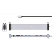 MANHATTAN 10-in-1 4K USB-C PD Dockingstation 2xHDMI