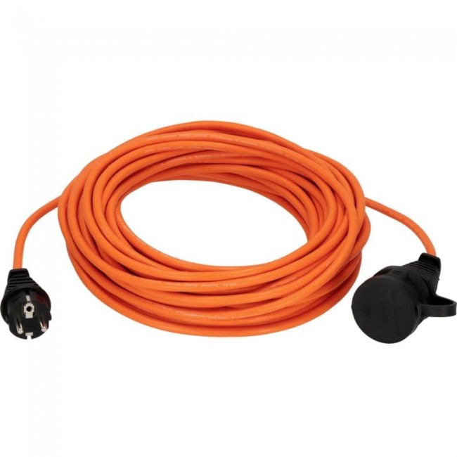 Brennenstuhl 1169940 power extension 20 m 1 AC outlet(s) Outdoor Orange