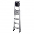 Krause Secury Folding ladder silver