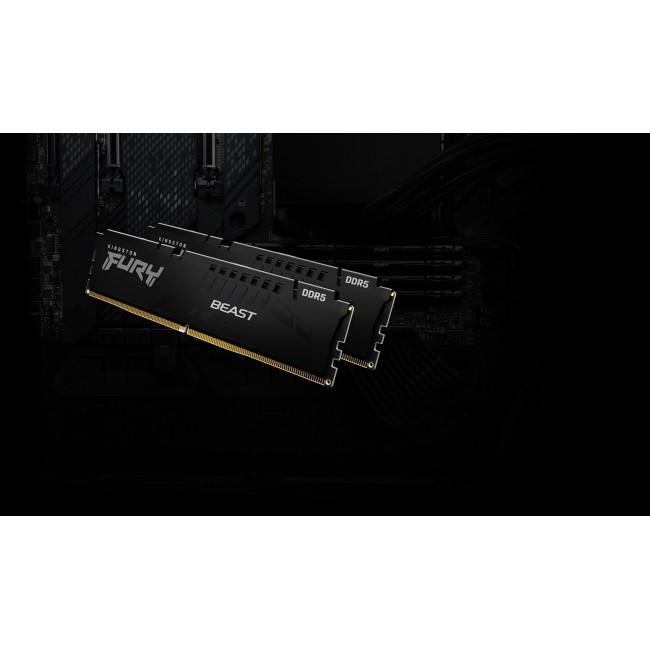 Kingston Technology FURY Beast 32GB 6000MT/s DDR5 CL36 DIMM (Kit of 2) Black EXPO Kingston Technology FURY Beast 32GB 6000MT/s DDR5 CL36 DIMM (Kit of 2) Black EXPO